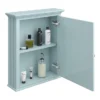 Old London Traditional Mirror Cabinet (650mm Wide - Duck Egg Blue) -Modern Bathroom Shop daf704 d2