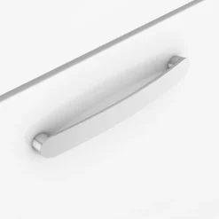 Brooklyn 1205mm Gloss White Double Basin 4 Drawer Vanity Unit -Modern Bathroom Shop dbfs12w4d nd3