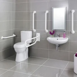 Nuie Single Flush High Rise Close Coupled Toilet