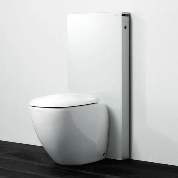 Geberit - Monolith WC Unit & Cistern For Floorstanding WC's - White/Aluminium 4 Geberit - Monolith WC Unit & Cistern For Floorstanding WC's - White/Aluminium - Image 2