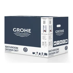 Grohe Solido Euro / Arena Complete WC 5 In 1 Pack + FREE TOILET ROLL HOLDER -Modern Bathroom Shop gr 5in1 ar d8