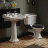 Heritage - Granley Close Coupled Standard Height WC & Cistern -Modern Bathroom Shop granwc1 d4