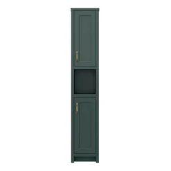 Chatsworth Traditional Green Tall Cabinet -Modern Bathroom Shop grndantb d1