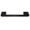 1 X Modern D Type Matt Black Additional Handle - L150mm (128mm Centres) -Modern Bathroom Shop h188 d2
