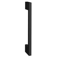 1 X Modern D Type Matt Black Additional Handle - L150mm (128mm Centres) -Modern Bathroom Shop h188 nl