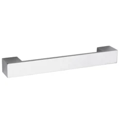 1 X Hudson Reed Rectangular Chrome Furniture Handle (205 X 29mm) -Modern Bathroom Shop h947 large