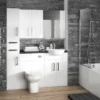 Hudson Reed 1250mm Gloss White Plinth -Modern Bathroom Shop hudsonreed1250mmglosswhiteplinthd1
