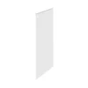 Hudson Reed 370mm White Gloss Decorative End Panel -Modern Bathroom Shop hudsonreed370mmwhiteglossdecorativeendpanell