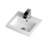 Hudson Reed 400 X 355mm Full Depth Polymarble Basin 1TH -Modern Bathroom Shop hudsonreed400x355mmfulldepthpolymarblebasin1th l