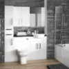 Hudson Reed 500x355mm Gloss White Full Depth WC Unit -Modern Bathroom Shop hudsonreed500x355mmglosswhitefulldepthwcunitd2