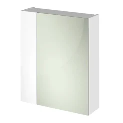 Hudson Reed 600mm White Gloss 75/25 Mirror Unit