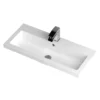 Hudson Reed 800 X 355mm Full Depth Polymarble Basin 1TH -Modern Bathroom Shop hudsonreed800x355mmfulldepthpolymarblebasin1th l