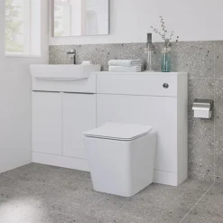 Ideal Standard Caffaro Back To Wall WC + Soft Close Seat 9 Ideal Standard Caffaro Back To Wall WC + Soft Close Seat -Modern Bathroom Shop iscafbtw d1