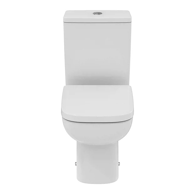 Ideal Standard I.Life A 6/4 Litre Rimless Close Coupled Open Back WC + Soft Close Seat 7 Ideal Standard I.Life A 6/4 Litre Rimless Close Coupled Open Back WC + Soft Close Seat - Image 5