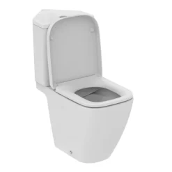 Ideal Standard I.Life S Compact Rimless Corner Close Coupled WC + Soft Close Seat -Modern Bathroom Shop isilcrn64 l