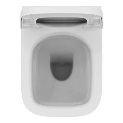 Ideal Standard I.Life S Compact Rimless Back To Wall WC + Soft Close Seat -Modern Bathroom Shop isilfswc d1