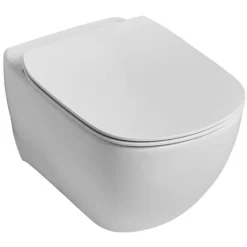 Ideal Standard Tesi AquaBlade Toilet + Concealed WC Cistern With Wall Hung Frame -Modern Bathroom Shop istatb d4
