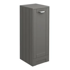 Keswick Grey 300mm Traditional Single Door Storage Unit -Modern Bathroom Shop kesgry1d l