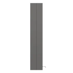 Keswick Grey 600mm Traditional Wall Hung 2 Door Mirror Cabinet