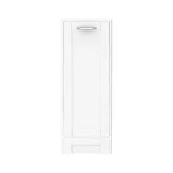 Keswick White 300mm Traditional Single Door Storage Unit -Modern Bathroom Shop keswht1d d2