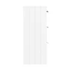 Keswick White 350mm Traditional 3 Drawer Storage Unit -Modern Bathroom Shop keswht3d d2
