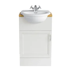 Heritage - Caversham 500mm Vanity Unit With Pewter Handle - Various Colour Options -Modern Bathroom Shop kwa56 l