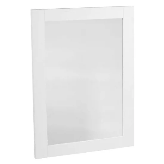 Tavistock Lansdown 570mm Wooden Framed Mirror - Linen White 4 Tavistock Lansdown 570mm Wooden Framed Mirror - Linen White - Image 2