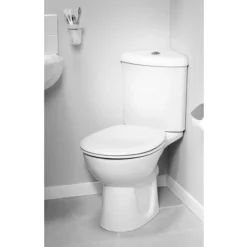 VitrA - Layton Corner Close Coupled Toilet (Open Back) -Modern Bathroom Shop laycrnst d2