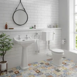 Carlton Low Level Traditional Toilet 9 Carlton Low Level Traditional Toilet -Modern Bathroom Shop lltcwc d2