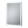 Nuie 700 X 500mm Silver LED Touch Sensor Mirror + Anti-Fog 1 Nuie 700 X 500mm Silver LED Touch Sensor Mirror + Anti-Fog -Modern Bathroom Shop lq703 l