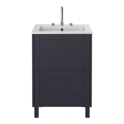 Heritage Lynton Midnight Blue 600mm Freestanding Vanity Unit