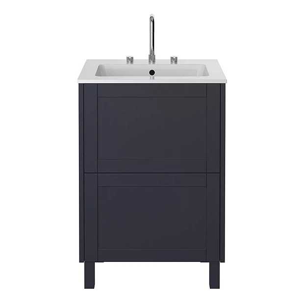 Heritage Lynton Midnight Blue 600mm Freestanding Vanity Unit 3 Heritage Lynton Midnight Blue 600mm Freestanding Vanity Unit