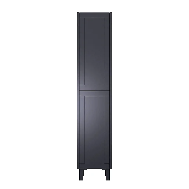Heritage Lynton 350mm Freestanding Tall Cabinet - Midnight Blue 4 Heritage Lynton 350mm Freestanding Tall Cabinet - Midnight Blue - Image 2