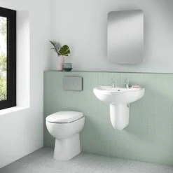 Milton Classic Comfort Height BTW Toilet Pan + Soft Close Seat -Modern Bathroom Shop mccbtwd2