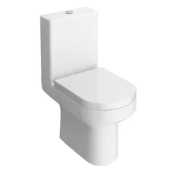 Metro Rimless Close Coupled Modern Toilet + Soft Close Seat -Modern Bathroom Shop metcc detail1