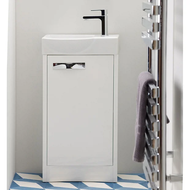 Roper Rhodes Mia 450mm Freestanding Unit - Gloss White 5 Roper Rhodes Mia 450mm Freestanding Unit - Gloss White - Image 3