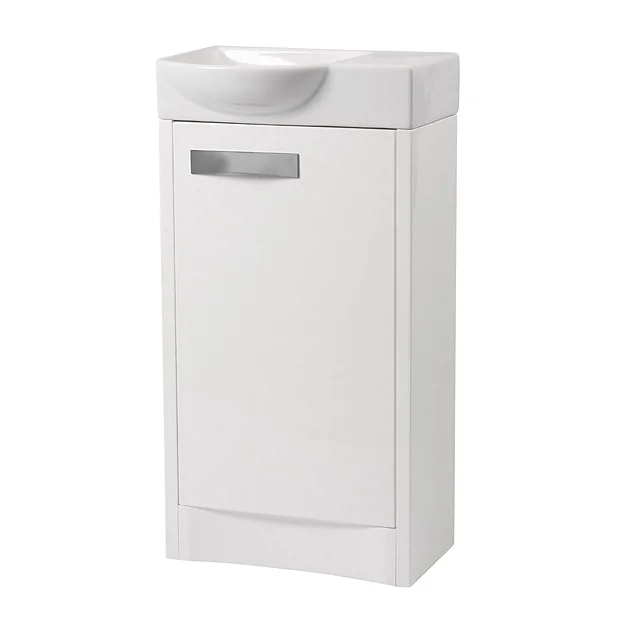 Roper Rhodes Mia 450mm Freestanding Unit - Gloss White 4 Roper Rhodes Mia 450mm Freestanding Unit - Gloss White - Image 2