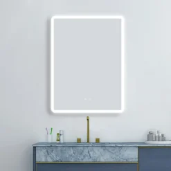 Toreno 800 X 600mm LED Illuminated Bluetooth Mirror Inc. Touch Sensor + Anti-Fog 12 Toreno 800 X 600mm LED Illuminated Bluetooth Mirror Inc. Touch Sensor + Anti-Fog -Modern Bathroom Shop mir012 d3