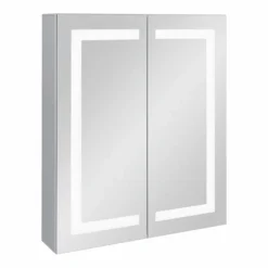 Toreno 600x700mm LED Illuminated 2-Door Mirror Cabinet Incl. Motion Sensor 9 Toreno 600x700mm LED Illuminated 2-Door Mirror Cabinet Incl. Motion Sensor -Modern Bathroom Shop mir014 nd1