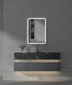 Toreno 500 X 700mm LED Illuminated 2-Door Mirror Cabinet With Motion Sensor, Shaving Socket & Anti-Fog 13 Toreno 500 X 700mm LED Illuminated 2-Door Mirror Cabinet With Motion Sensor, Shaving Socket & Anti-Fog -Modern Bathroom Shop mir400 d4