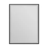 Heritage Kingston Black 600 X 800mm Illuminated Rectangle Mirror With Demister Pad -Modern Bathroom Shop mkibl6080 d1