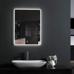 Croydex Chilcombe Hang N Lock Illuminated Mirror With Demister Pad 500 X 700mm 10 Croydex Chilcombe Hang N Lock Illuminated Mirror With Demister Pad 500 X 700mm -Modern Bathroom Shop mm720200e d1