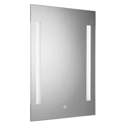 Croydex Henbury Hang N Lock Illuminated Mirror With Demister Pad 700 X 500mm