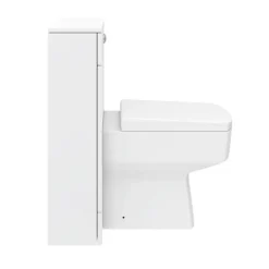 Toreno 500mm BTW Toilet Unit Inc. Cistern + Square Pan (Depth 200mm) 12 Toreno 500mm BTW Toilet Unit Inc. Cistern + Square Pan (Depth 200mm) -Modern Bathroom Shop modbtwsq d3
