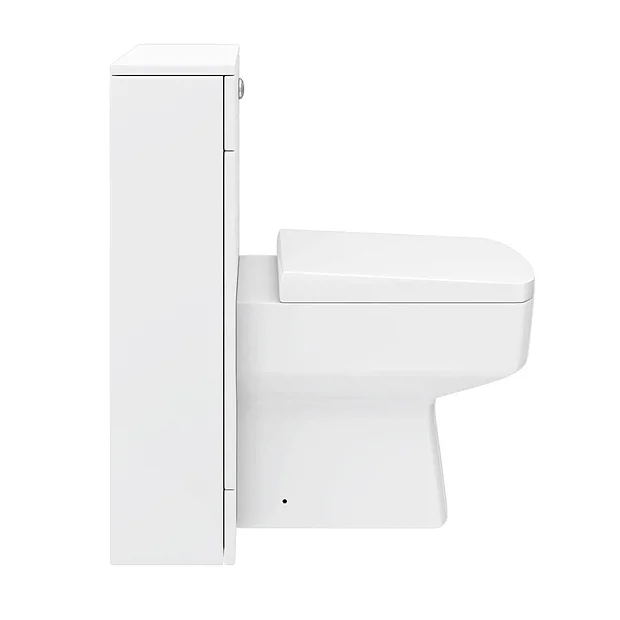 Toreno 500mm BTW Toilet Unit Inc. Cistern + Square Pan (Depth 200mm) 7 Toreno 500mm BTW Toilet Unit Inc. Cistern + Square Pan (Depth 200mm) - Image 5