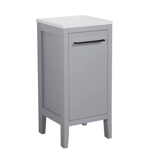 Montrose Dove Grey Laundry Unit With Matt Black Handle 4 Montrose Dove Grey Laundry Unit With Matt Black Handle - Image 2