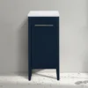 Montrose Indigo Blue Laundry Unit With Chrome Handle -Modern Bathroom Shop mtlamicp d3