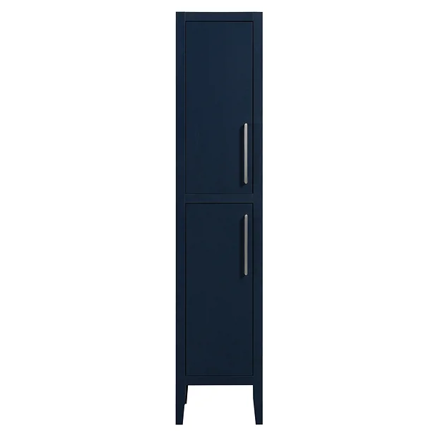 Montrose Indigo Blue Tall Storage Unit With Chrome Handles 5 Montrose Indigo Blue Tall Storage Unit With Chrome Handles - Image 3