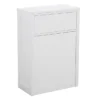 Montrose 585mm White WC Unit Only (Depth 300mm) -Modern Bathroom Shop mtwcmw l2