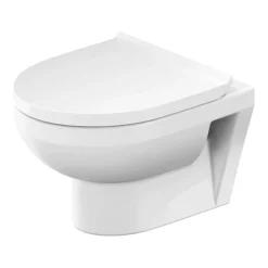 Duravit No.1 Compact 480mm Rimless Wall Hung Toilet + Seat 9 Duravit No.1 Compact 480mm Rimless Wall Hung Toilet + Seat -Modern Bathroom Shop n1480whst l
